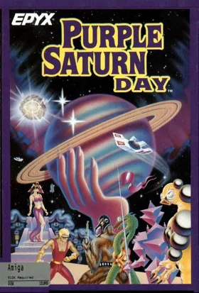 Purple Saturn Day box cover front